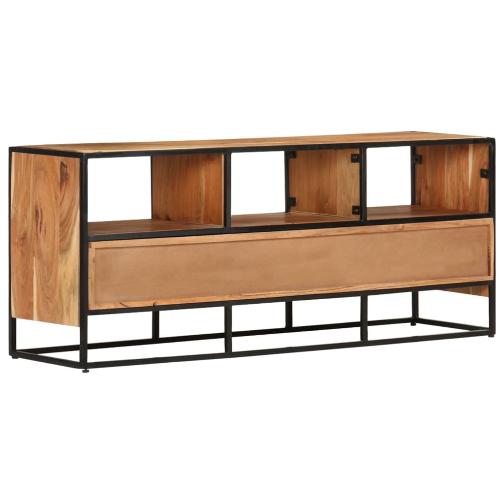 Vidaxl Szafka Pod Telewizor, 110X30X45 Cm, Lite Drewno Akacjowe