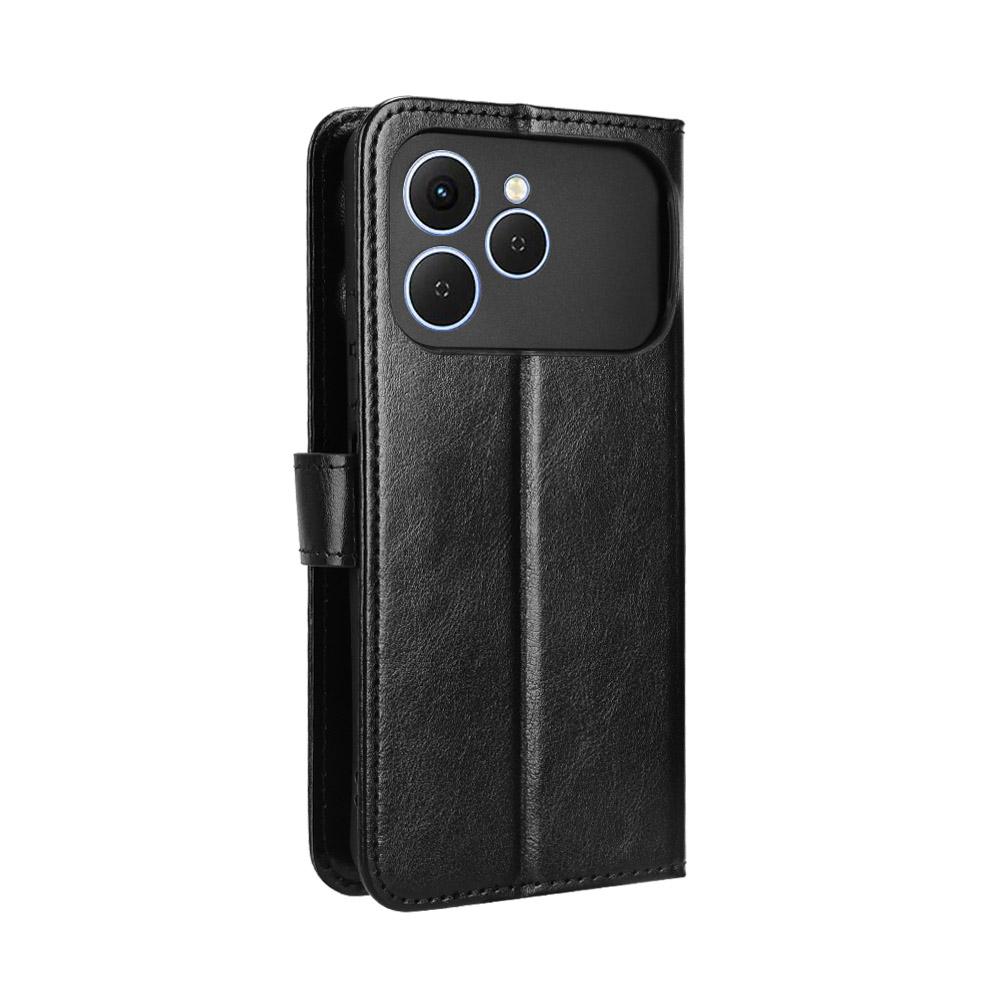 for Tecno Spark 40 4G Wallet Case with Kickstand & Card Slots – Shockproof, Dustproof, Business Heavy Duty Flip Leather Cover
