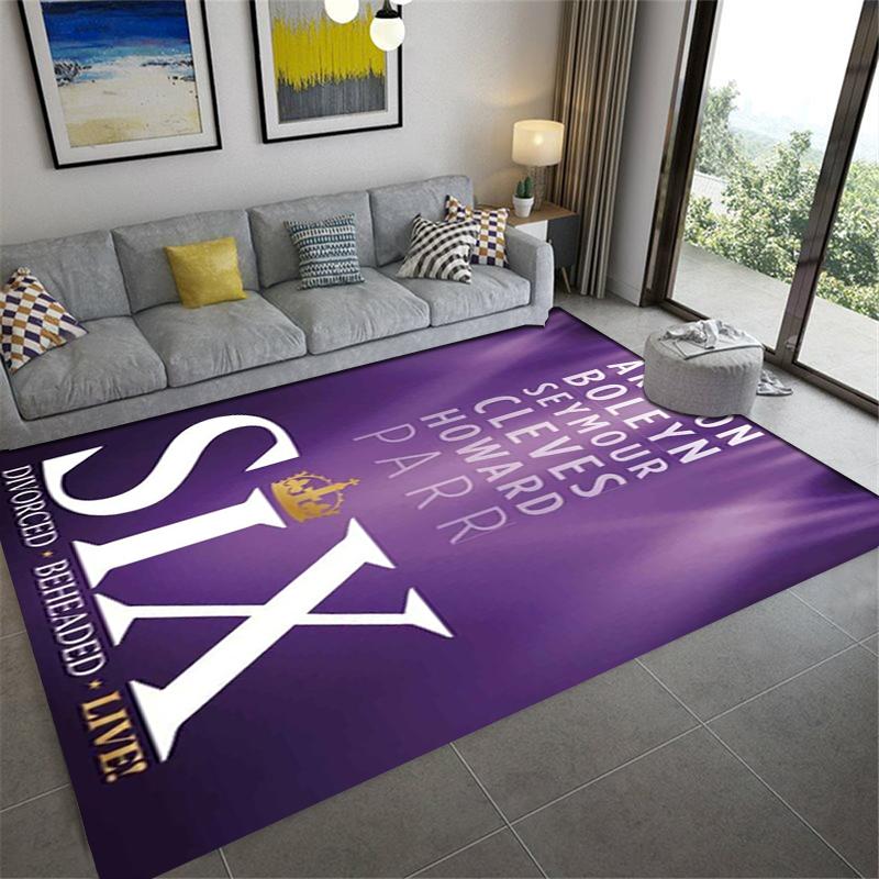 2025 New SIX the Musical Carpet Rug for Living Room Bedroom Home Sofa Decoration,Kids play Non-slip Floor Mat163