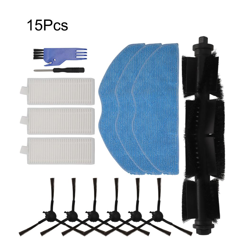 1-Set Robot Vacuum Accessory Kit Compatible With Botslabs S8 Plus/S8/S8 Plus 360 Vacuums For EZVIZ RE4/RE5 Plus Vacuums