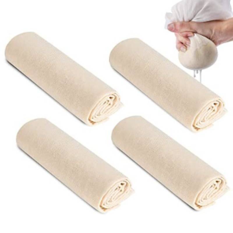 Cotton Tofu Cloth With Lock Edging For Kitchen Use And Food Filtering