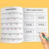 Number Line Workbook Exercise Notebook for Middle High School Math Curriculum Quality Paper for Teachers and Students