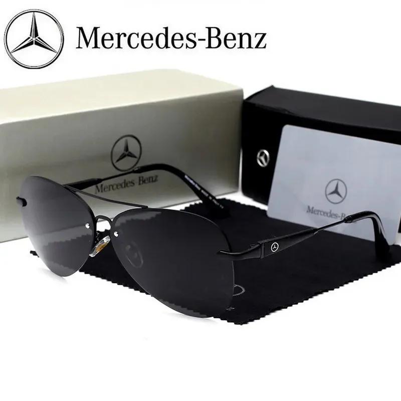 Naklejka Samochodowa Dla Mercedes Benz Klasy A B C E S V GLB GLC GLE AMG Pilot SLK SLC ML Samochód Wysoki Mężczyźni Przeciwodblaskowe Okulary Kierowcy Polaryzacyjne