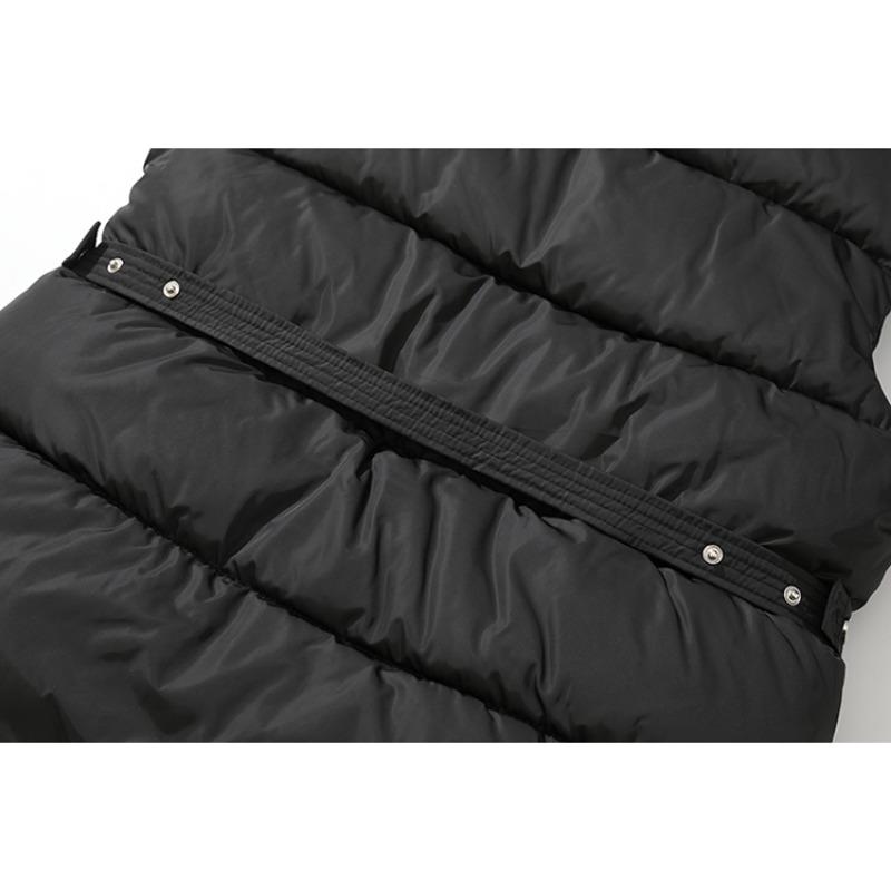 Down Cotton Vest for Women To Look Slim and Stylish New Fashion Autumn and Winter Stand Up Collar, Clip Waist, Versatile Sleeveless Camisole