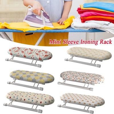 Metal Small Ironing Board Rack Foldable Clothes Ironing Cover Portable Mini Ironing Board