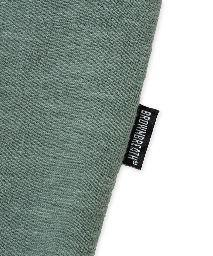 BROWNBREATH Be Free Tag Tee - Blue Green