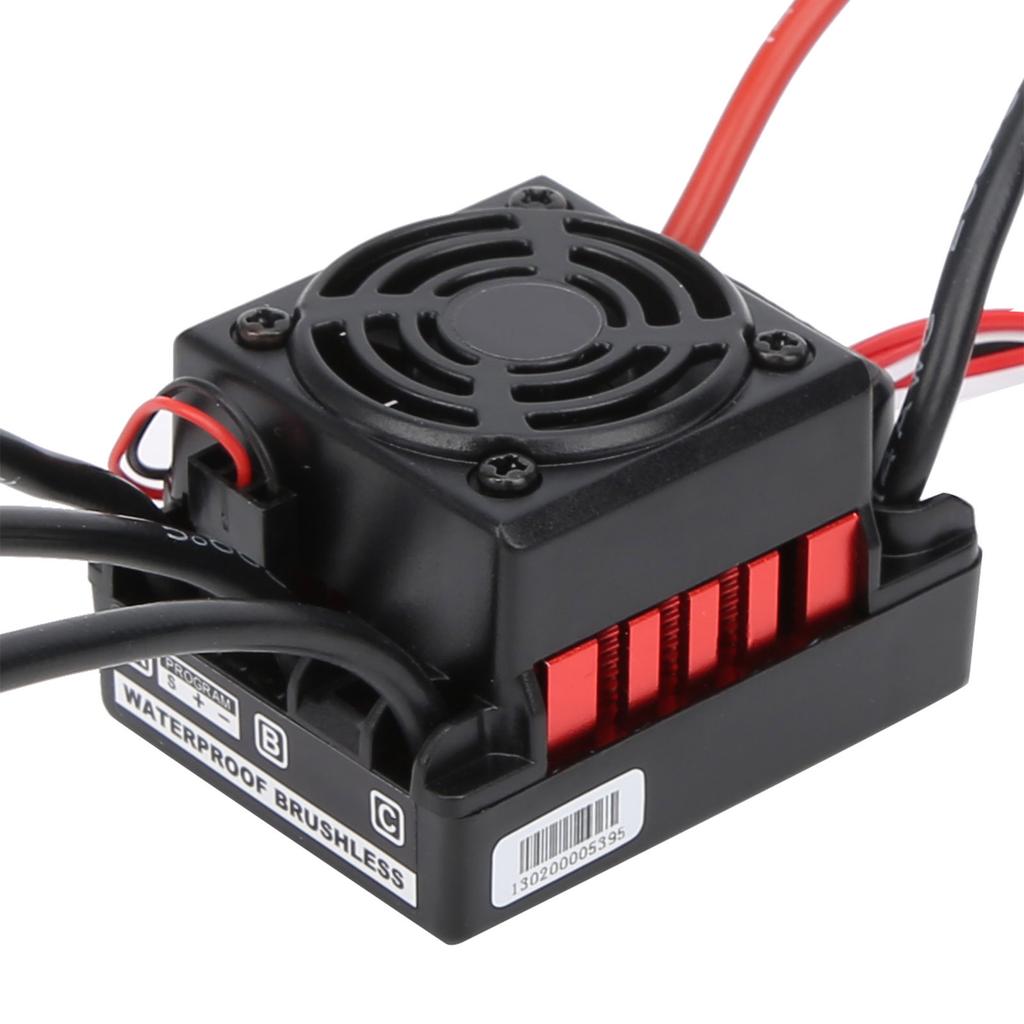 3650 Waterproof 4500KV Brushless Motor 60A Brushless ESC Accessory Set for 1/10 RC Car