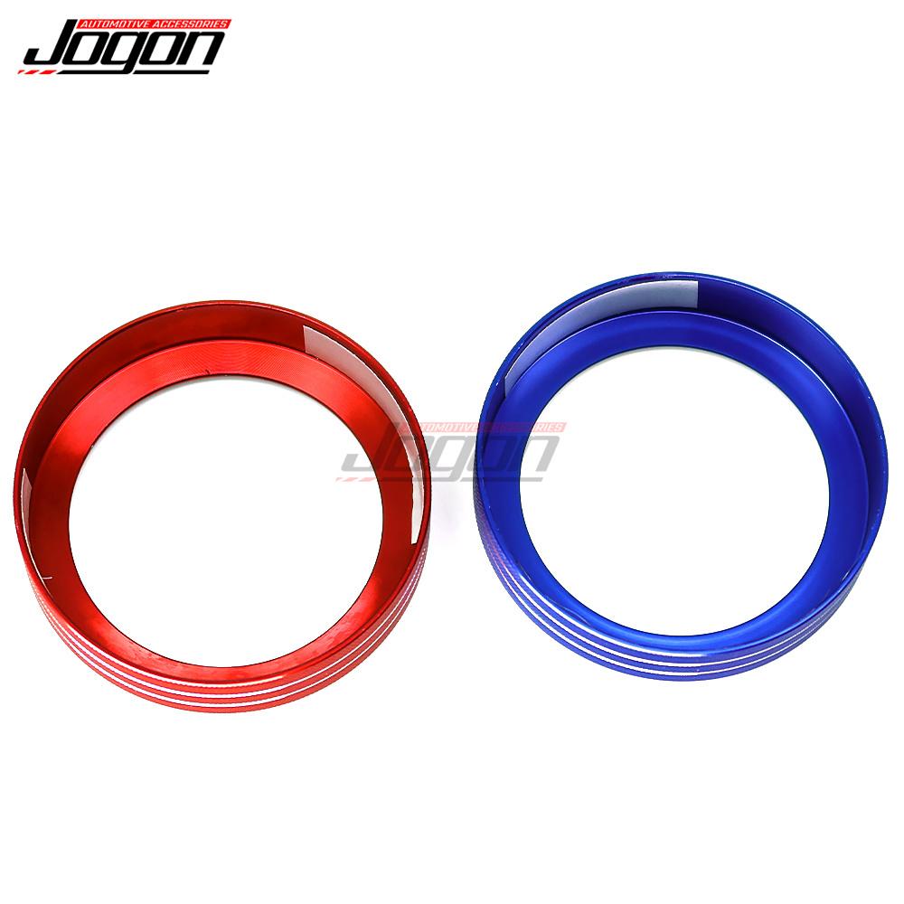 Car Interior Console Gear Shift Knobs Covers for Ford Explorer 2020 2021 2022 Accessories Center Console Button Rings