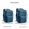 Versatile Unisex Large Capacity Laptop Backpack with Multi-Layer Storage & Compressible Vacuum Bag