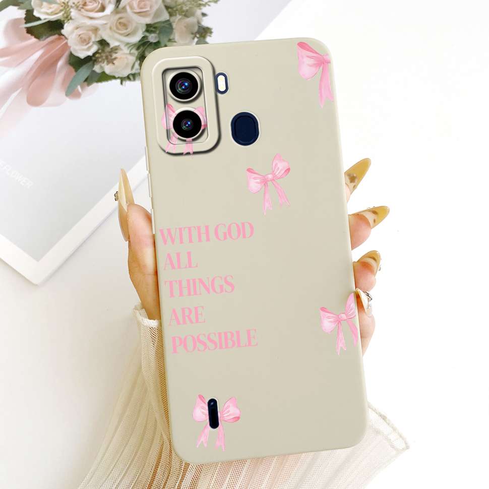 

Popular Trendy Styles For Tecno Pop 6 BE7 Case With Fingerprints Soft Silicone Back Cover For Tecno Pop6 POP 6 Cases Bumper Tecno Pop 6