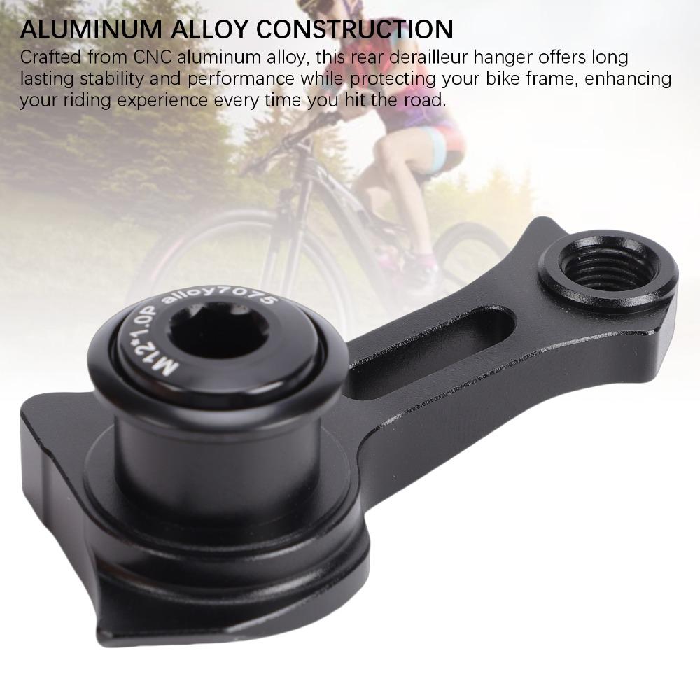 Aluminum Alloy Bike Derailleur Hanger Bike Tail Hook for Trek/Sram Bike Big Cassette Modification