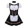 Oktoberfest Women Costume German Bavarian Dirndl Beer Maid Fancy Party Dress