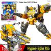Tobot Warriors Transforming Car Robot Toy - Galaxy Detectives Sonic Thunder for Boys
