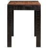 Dining Table Honey Brown 120 X 60 X 76 Cm Solid Mango Wood