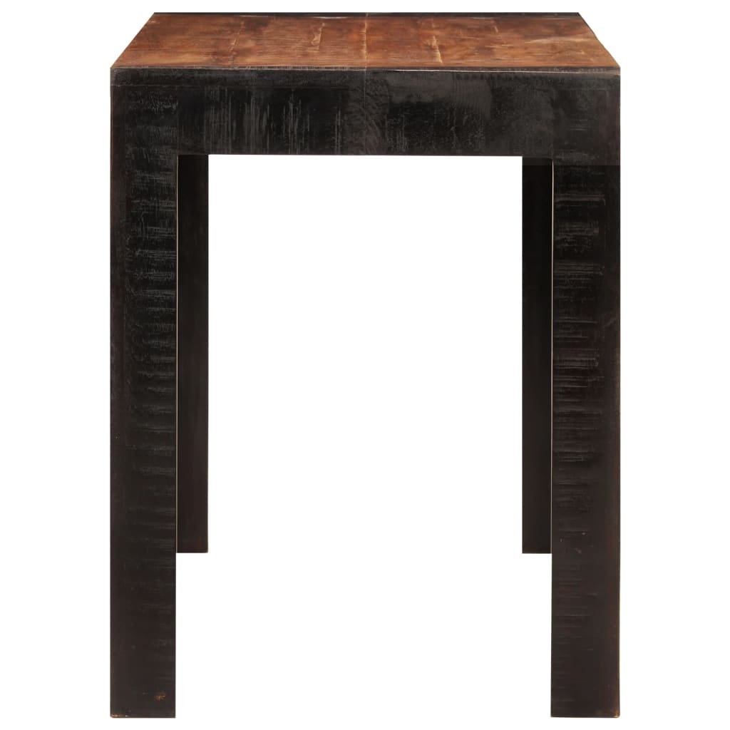 Dining Table Honey Brown 120 X 60 X 76 Cm Solid Mango Wood
