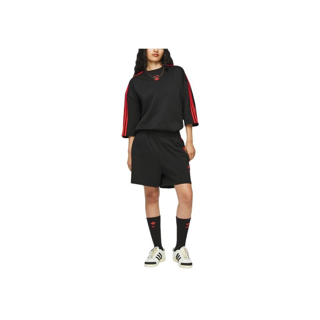 Adidas Originals X Willy Chavarria Collaboration Ss25 Signature T-Shirt Fashion Versatile Loose Fit Crew Neck Short Sleeve T-Shirt Unisex Tops JW1447