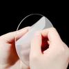 2mm Thick Transparent Acrylic Round Coaster Base for DIY Projects