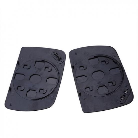 Car Rearview Mirror Glass Heated Blue Pair For BMW X5 E53 2000-2006 Left + Right