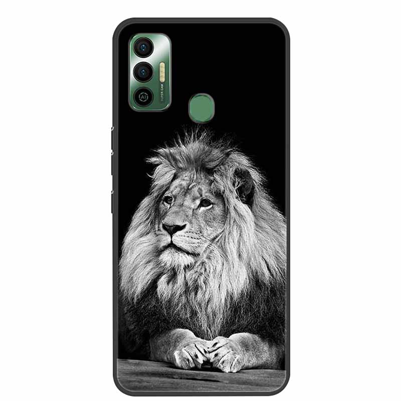Per Tecno Spark 7 Custodia Lusso Silicone Morbido TPU Cover Custodie per Telefono Per Tecno Spark 7 Pro Spark 7P Spark7 Protettiva KF6 Coque