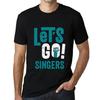 Men's Graphic T-Shirt Let's Go Singers Eco-Friendly Limited Edition Short Sleeve