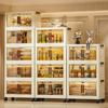 Foldable Storage Box with Clear Door - Spacious, Durable, and Easy-to-Assemble - Ideal for Organizing Clothes, Books, Toys, and
