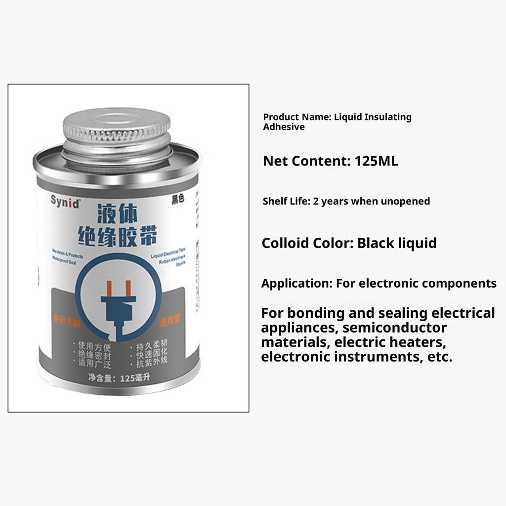 Liquid Insulation Glue Tape Waterproof Liquid Insulation Electrical Tape Liquid Insulating Coat Tape for Wires Cables