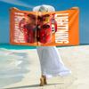 1pc Mcqueen Spirit Beach Towel, Highly Absorbent, Soft Comfortable, Yoga, Swimming, Fitness, Camping, Beach Activities. B730045