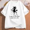 Funny Frog Weirdcore Coffee T Shirt Cotton Short Sleeve Tshirt Streetwear Casual Round Neck Frog Tees Y2k Clothes Unisex Tops