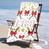 Ultra-Soft Beach Towel with Baseball Theme,Ideal for Pool - Camping, Diving - Perfect Travel Essential, Vibrant Beach Towel.