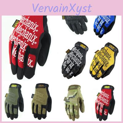 Guanti Tattici Mechanix Ispirazione Militare Moderna Guanti da Lavoro Resistenti in Pelle Per Ciclismo e Sport