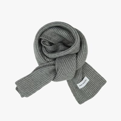 PINK PINEAPPLE BASIC RIB MUFFLER_GREY