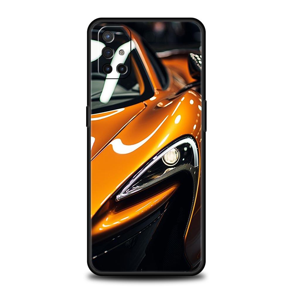Super Car Sport Phone Case For OnePlus 12 11 10 9 8 7 7T Pro 12R 10R 9RT 9R 8T Nord N100 N200 N10 2T CE 2 5G Soft Black Cover
