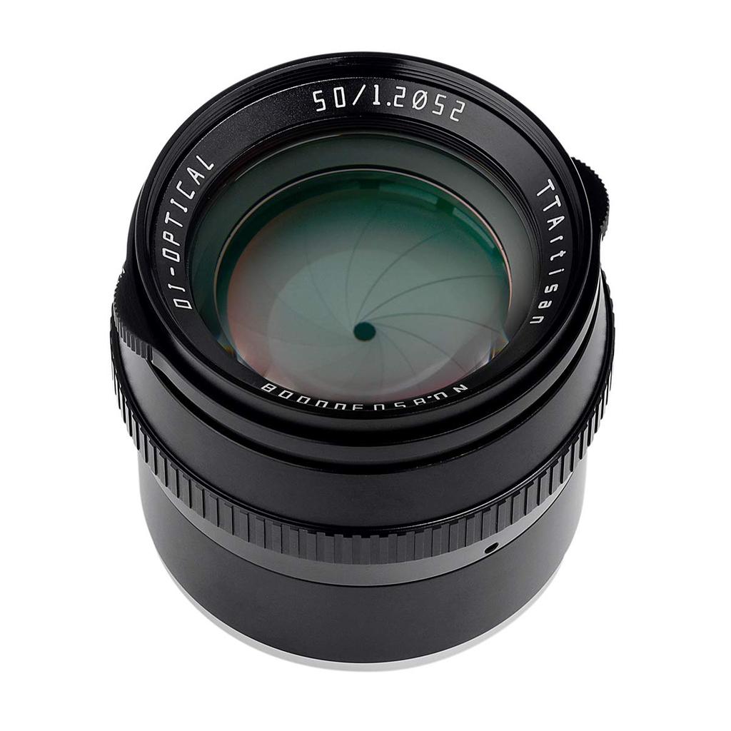 TTArtisan 50mm Prime Lens for Sony E Manual Large Bright Lens for Mirrorless Compact and Meisho Optical F1.2 E-Mount APS-C (2-Year Manufacturer's