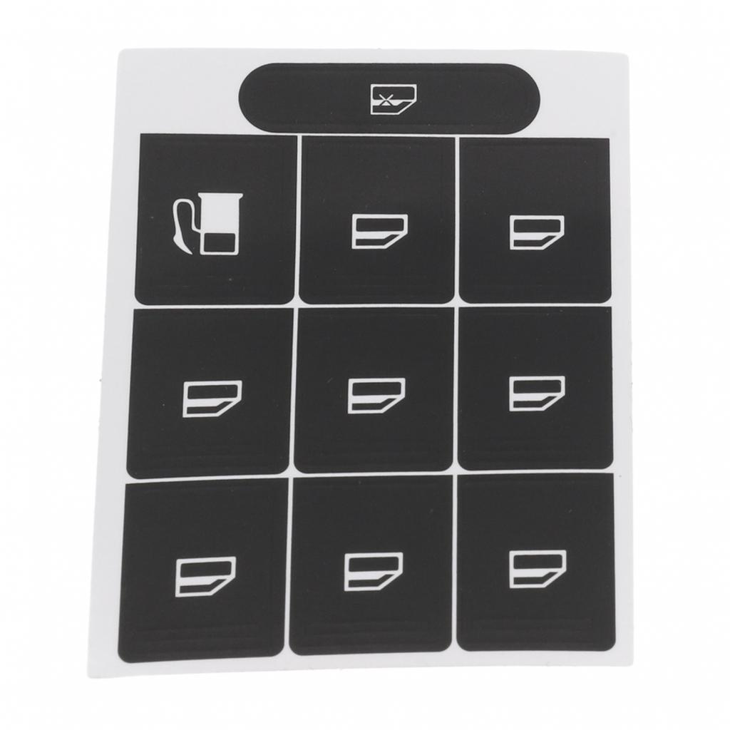 Button Repair Decal Buttons Repair Stickers Set Of Stickers