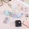 1-2 inch mini photo album binder, keychain style, pocket photo album binder, portable photo card holder, a gift for friends