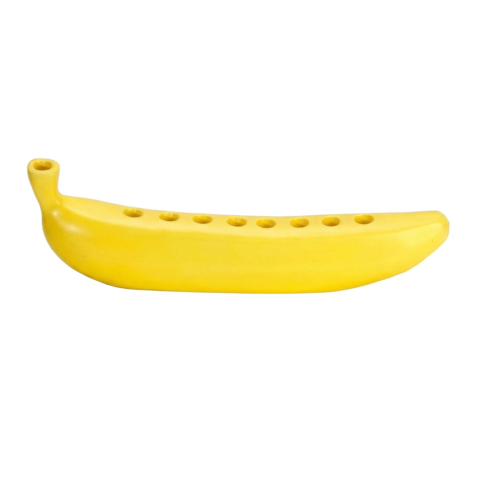 Novel Resin Banana Candlestick – Fun Candlestick – Unique Banana-themed Candlestick For Candlestick Or Candle Lovers. белый