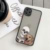 Luxury Funny Cute Skeleton Skull Cat Case for iPhone X XS XR 16 15 14 13 12 11 Pro Max SE2 7 8 Plus Shockproof Back Cover Funda