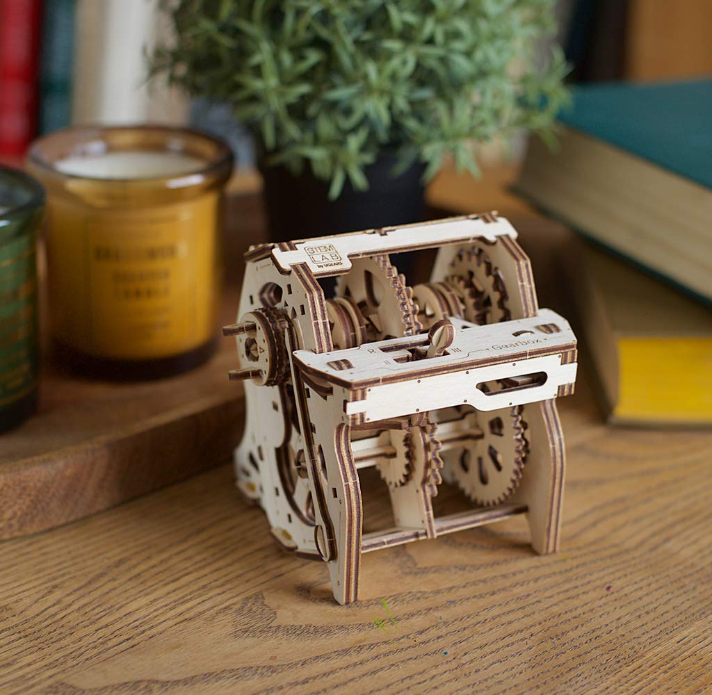 UGears Gearbox Assembly Wooden Toy