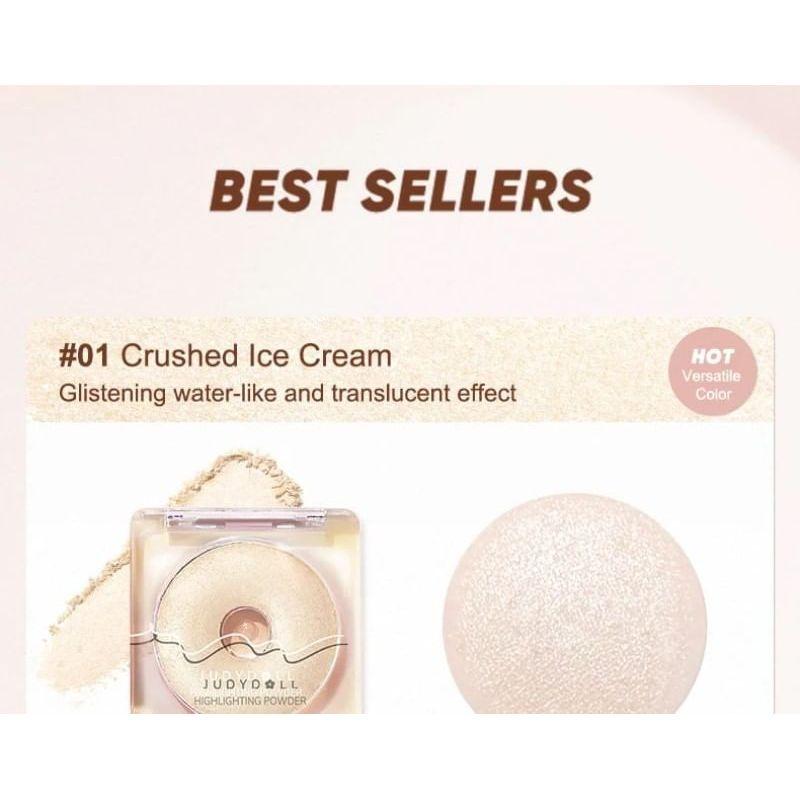 Judydoll - Glanzend Highlighting Poeder - 4 Kleuren