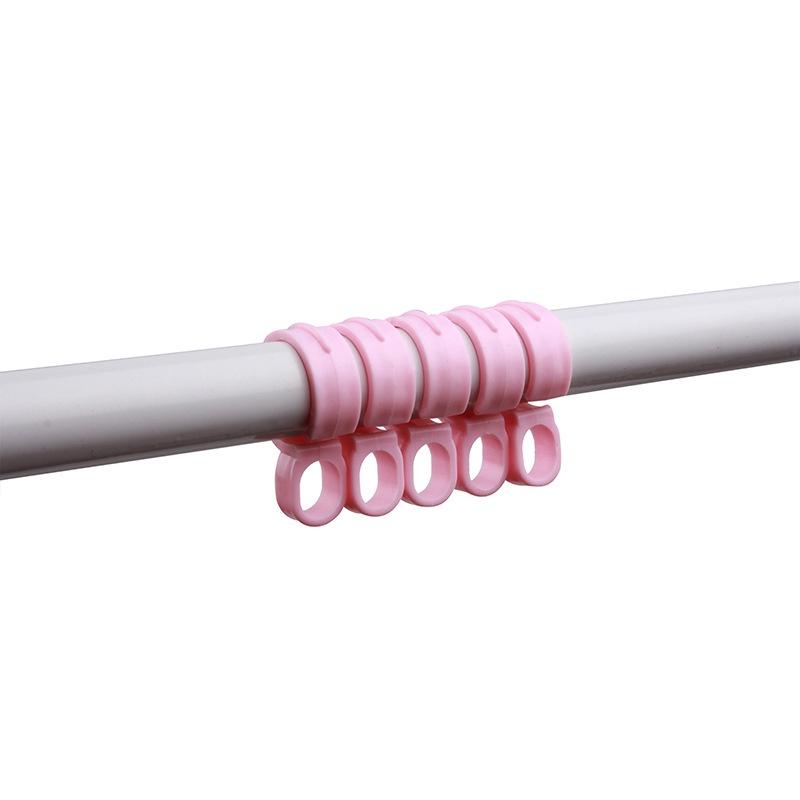 5pcs Non-slip Windproof Drying Hook Hanger Organizer