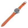 Les Trésors De Lily [N2342] - Montre créateur 'Trendy' gris orange