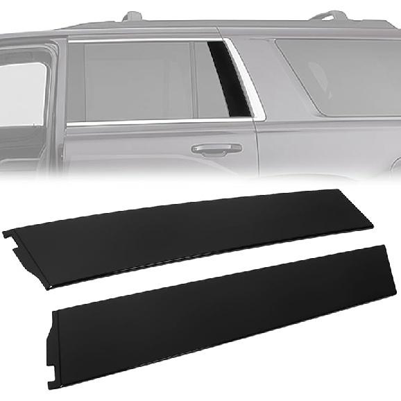Door Pillar Trim Molding Window Trim Cover Fit For Cadillac Escalade ESV Chevrolet Suburban 3500HD Chevy Tahoe GMC Yukon XL 2015 2016 2017 2018  ,
