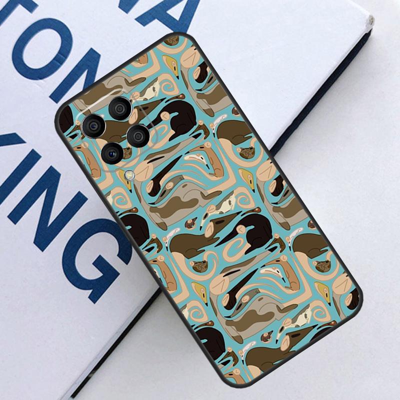 Cute Rattie Rats For Samsung Galaxy M31 M55 M15 M11 M21 M13 M33 M35 M53 M14 M34 M54 M12 M32 M52 M06 M16 Case