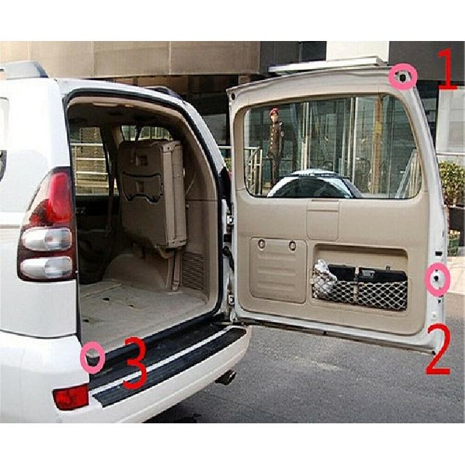 For 03-09 Toyota Land Cruiser Prado LC120 Rear Tailgate Cushioning Granular Pad