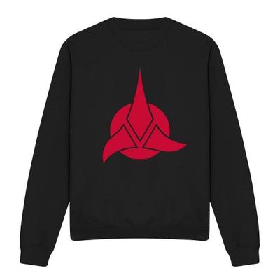 STAR TREK Unisex Adult Klingon Logo Sweatshirt