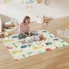 Dinosaur-Themed Baby Plat Mat Double Sided, Foldable, Water-Resistant for Outdoor/Indoor, 177 x 146 x 1.5cm