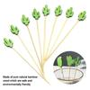 Sticks Salad Sandwich Toothpicks Cupcake Fruit Fork Handmade Toothpicks Fruit Sticks Bamboo Picks Food Fruit Cocktail Decor