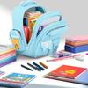Cute Cartoon Kids Large Capacity Backpack Set Kawaii Anime School Bag For Children