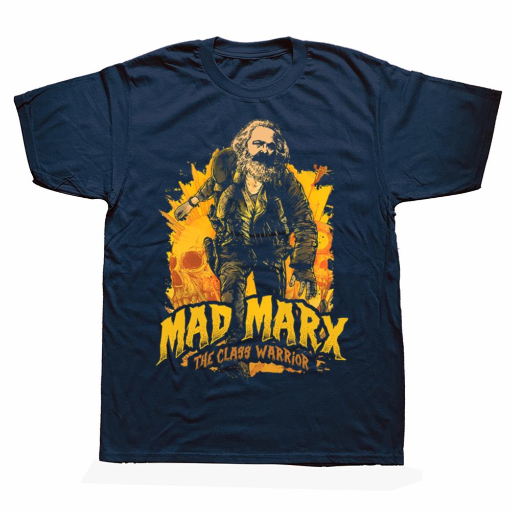 Men The Great Marx Attacks Vintage T Shirts Communist Meme Comfortable Cotton Clothes Funny Short Sleeve Tees Plus Size T-Shirt