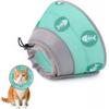Soft Adjustable Cone Collar Cats Dogs Post Surgery Recovery Prevent Licking Bite Injury